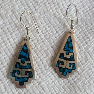 Vintage Alpaca Earrings